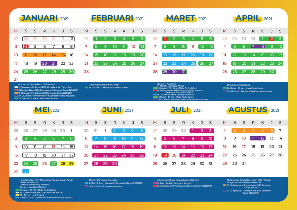 Kalender Akademik 2019 2020